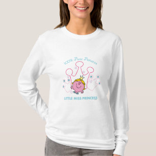 100% zuivere prinses - kleine Miss Princess T-shirt