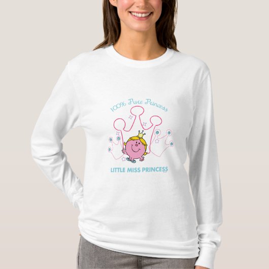 100% zuivere prinses - kleine Miss Princess T-shirt (Voorkant)