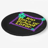 100e 100 dagen school Later 100e schooldag Papieren Bordje (Gekanteld)