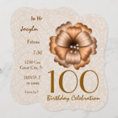 100e aanmaningsbrief van Birthday 7 Kaart (Voorkant / Achterkant)