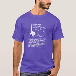 100e Armeense genocide Herdenking Texas T-shirt