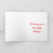 100e Birthday kaart (Binnen)