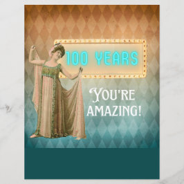 100e Birthday  Singer Birthday Scrapbook