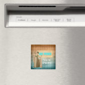 100e Birthday  zangeres Birthday Fridge Magneet (Insitu (Vaatwasser))