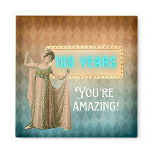 100e Birthday  zangeres Birthday Fridge