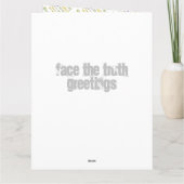 100e cadeautjes van de Birthday Party. Wat gebeurt Kaart (Achterkant)