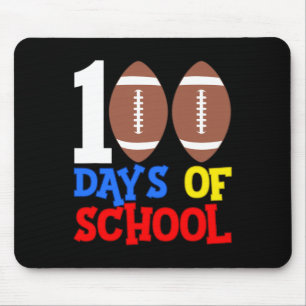 100e dag 100 dagen van de school Football sport Muismat