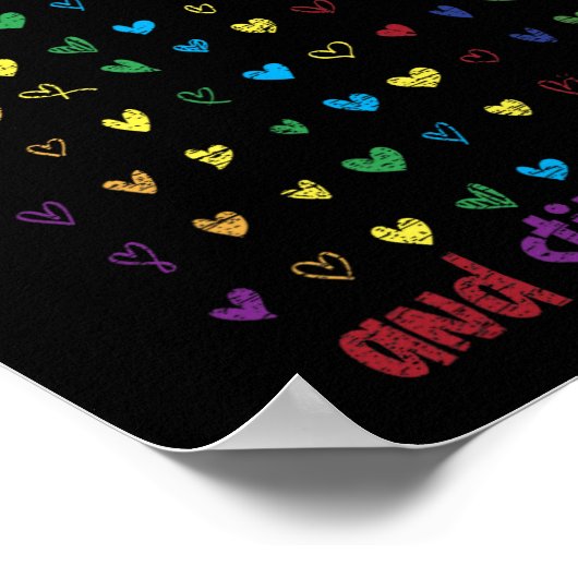 100e dag dat studenten Kinder 100 dagen krijgen Poster (Hoek)