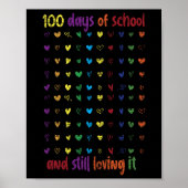 100e dag dat studenten Kinder 100 dagen krijgen Poster (Voorkant)