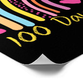 100e dag leerkracht 100 dagen slimmer poster (Hoek)