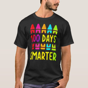 100e dag leerkracht 100 dagen slimmere regenval t-shirt