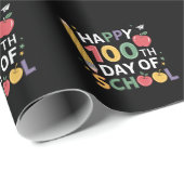 100e dag leerkrachten 100 dagen lang cadeaupapier (Rol Hoek)