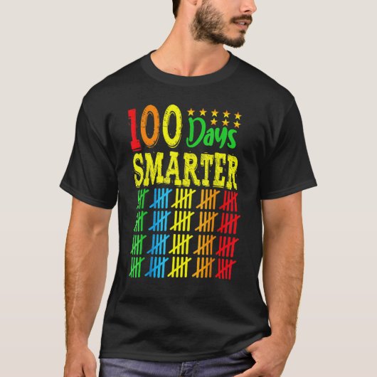 100e dag leraren 100 dagen_3 t-shirt (Voorkant)
