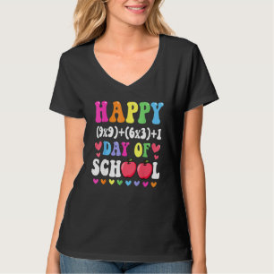 100e dag mei, wiskunde-formule 100 dagen op school t-shirt