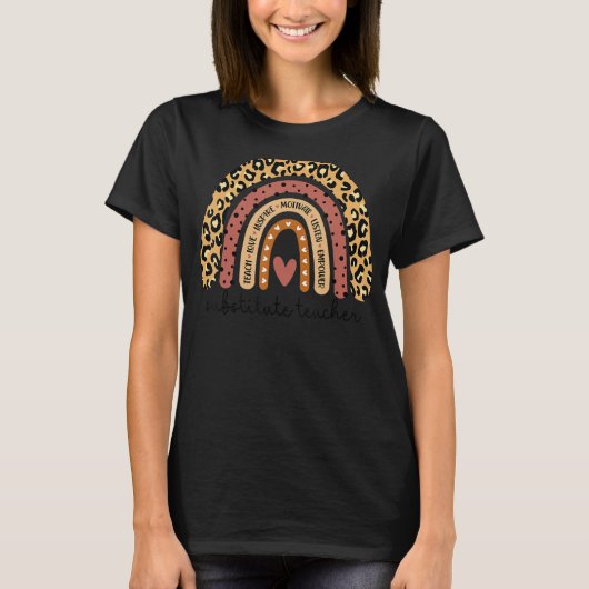 100e dag onderwijzer Rai T-shirt (Voorkant)