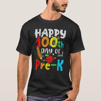 100e dag preklare leraar 100 dagen school 3 t-shirt