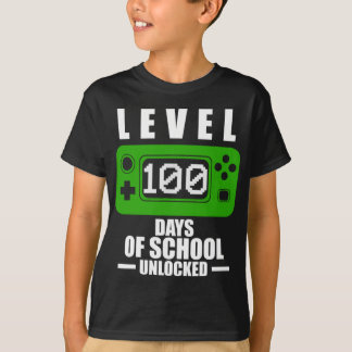 100e dag schooljongens 100 dagen schoolspelen t-shirt