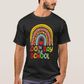 100e dag schoolleraar 100 dagen slimmer Boho T-shirt (Voorkant)