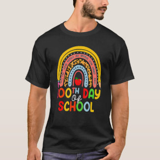 100e dag schoolleraar 100 dagen slimmer Boho T-shirt