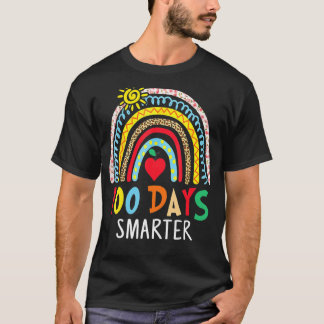 100e dag schoolleraar 100 dagen slimmere leerling t-shirt