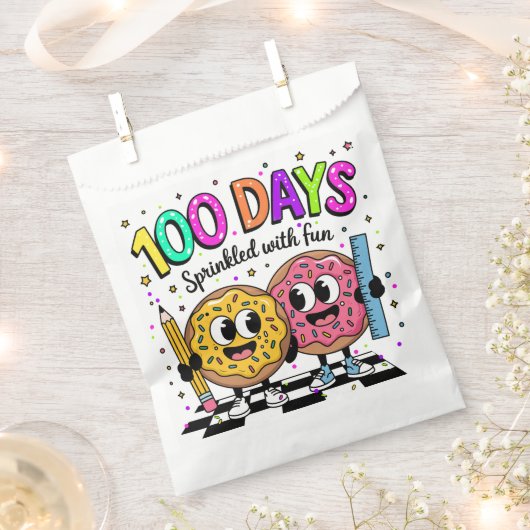 100e dag schooltas bedankzakje (Geknipt)