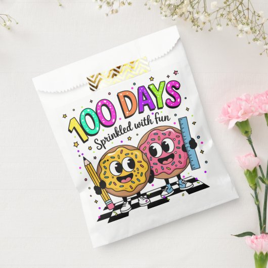 100e dag schooltas bedankzakje (Gezegeld)