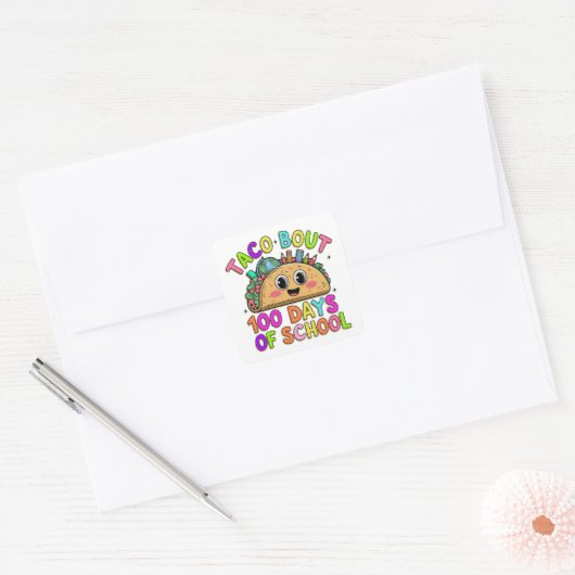 100e dag Sticker (Envelop)