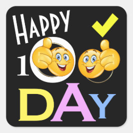 100e dag Sticker