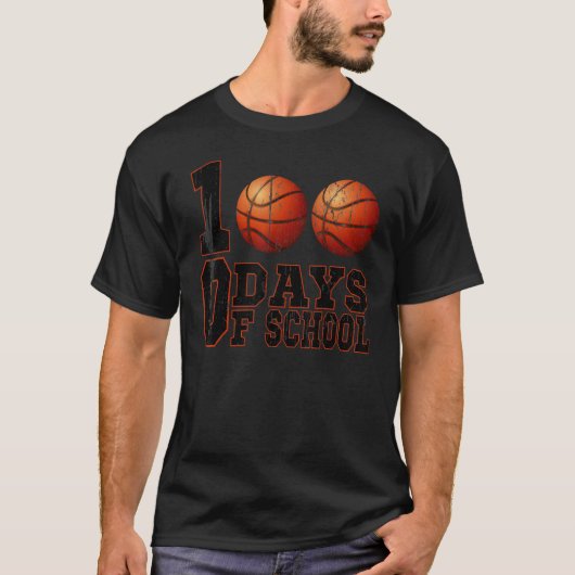 100e dag student 100 dagen schoolbrood t-shirt (Voorkant)