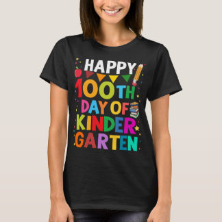 100e dag van de 100e dag van de kinderopvang t-shirt