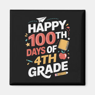 100e Dag van de 4e klas studenten leraar 100 dagen Magneet