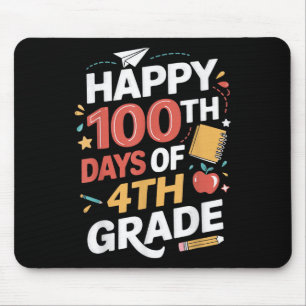 100e Dag van de 4e klas studenten leraar 100 dagen Muismat