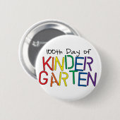 100e dag van de Button Kindergarten (Voorkant /achterkant)