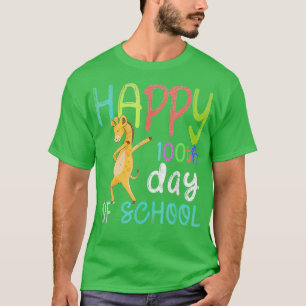 100e dag van de Giraffe van het schoolbankverbod 1 T-shirt