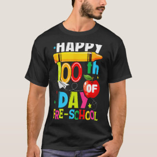 100e dag van de Kinder kleuterschool T-shirt