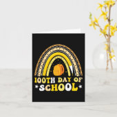 100e dag van de Kinder leerkrachten 1 Kaart (Gele Bloem)