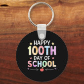 100e dag van de Kinder schoolleraar 100 Sleutelhanger (Voorkant)