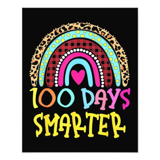 100e dag van de leerkracht foto afdruk (Voorkant)