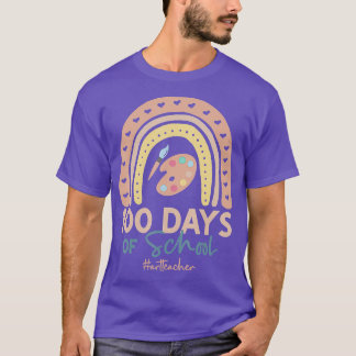 100e dag van de leerkracht Kunst 100 dagen Kunstst T-shirt