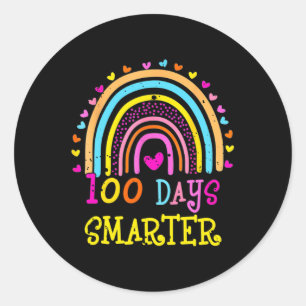 100e dag van de leerkracht van de school - 100 dag ronde sticker
