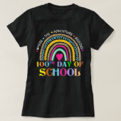 100e dag van de leerkracht van de school - 100 dag t-shirt (Design voorkant)
