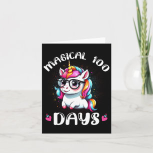 100e dag van de leerkrachten Kinder kind Happy 100 Kaart