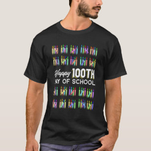 100e dag van de leerling 100 dagen sch t-shirt
