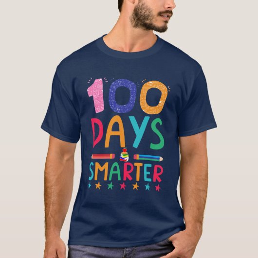 100e dag van de leraar t-shirt (Voorkant)