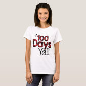 100e dag van de lerarenopleiding t-shirt (Voorkant volledig)