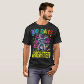 100e dag van de ruimtevaart op school t-shirt (Voorkant volledig)