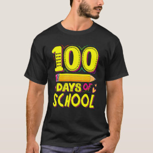 100e dag van de School 100 dagen van de Penci-scho T-shirt