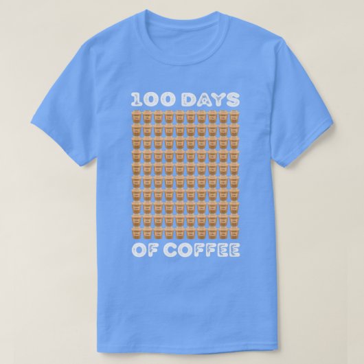 100e dag van de school geeft de liefhebbers van ko t-shirt (Design voorkant)
