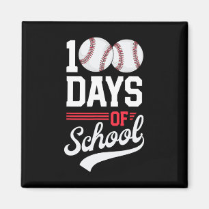 100e dag van de school honkbal 100 dagen Kinder Magneet
