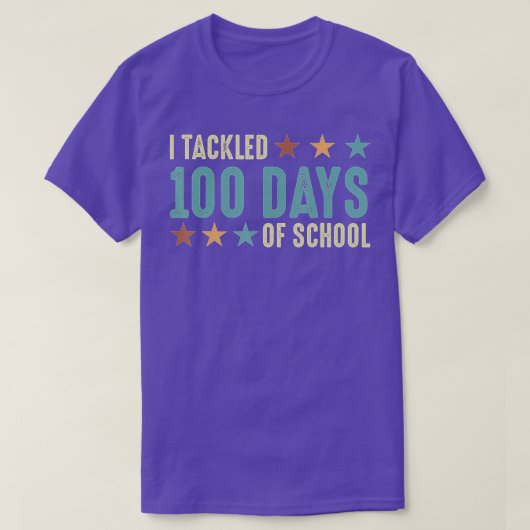 100e dag van de school - ik heb 100 dagen van de s t-shirt (Design voorkant)